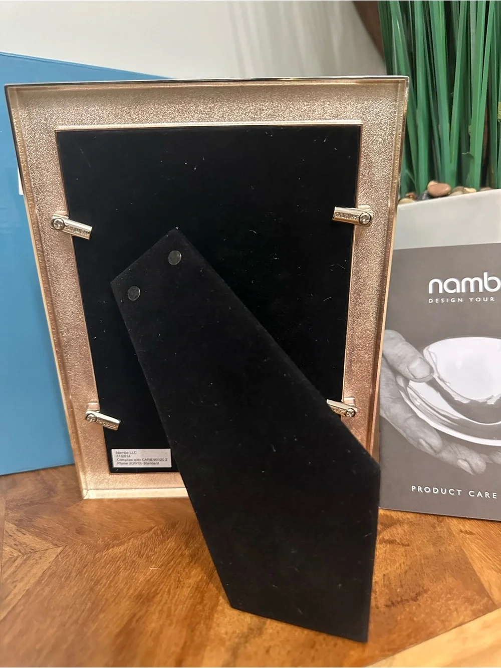 Nambe Dazzle Silver Plate Photo Frame 5x7 Elegance Luxury NEW IN BOX